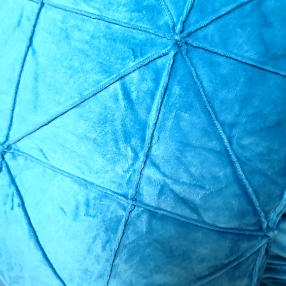 Vibrant Blue Throw Pillows - Picture 2 of 3